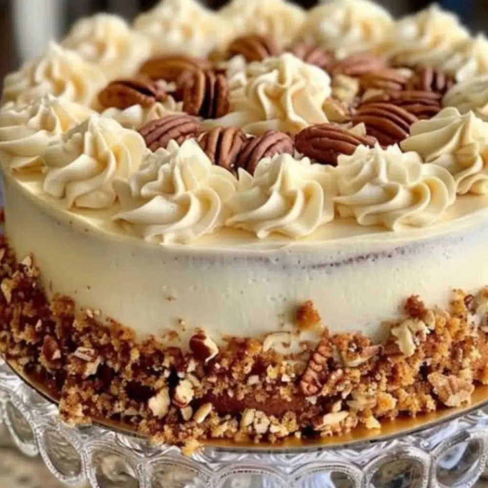 Sam’s Famous Carrot and Pecans Cake