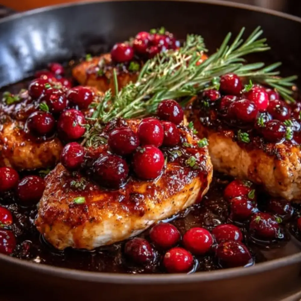 Cranberry Balsamic Chicken Breasts