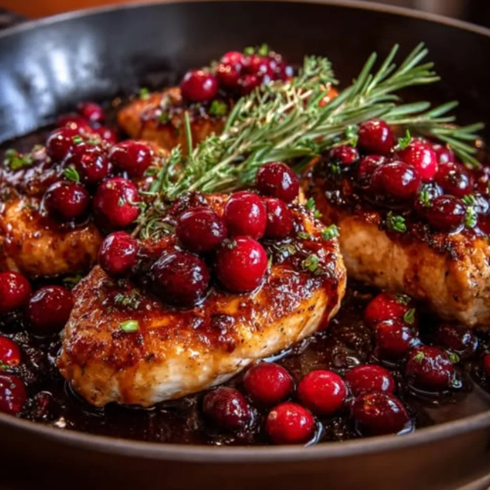 Cranberry Balsamic Chicken Breasts