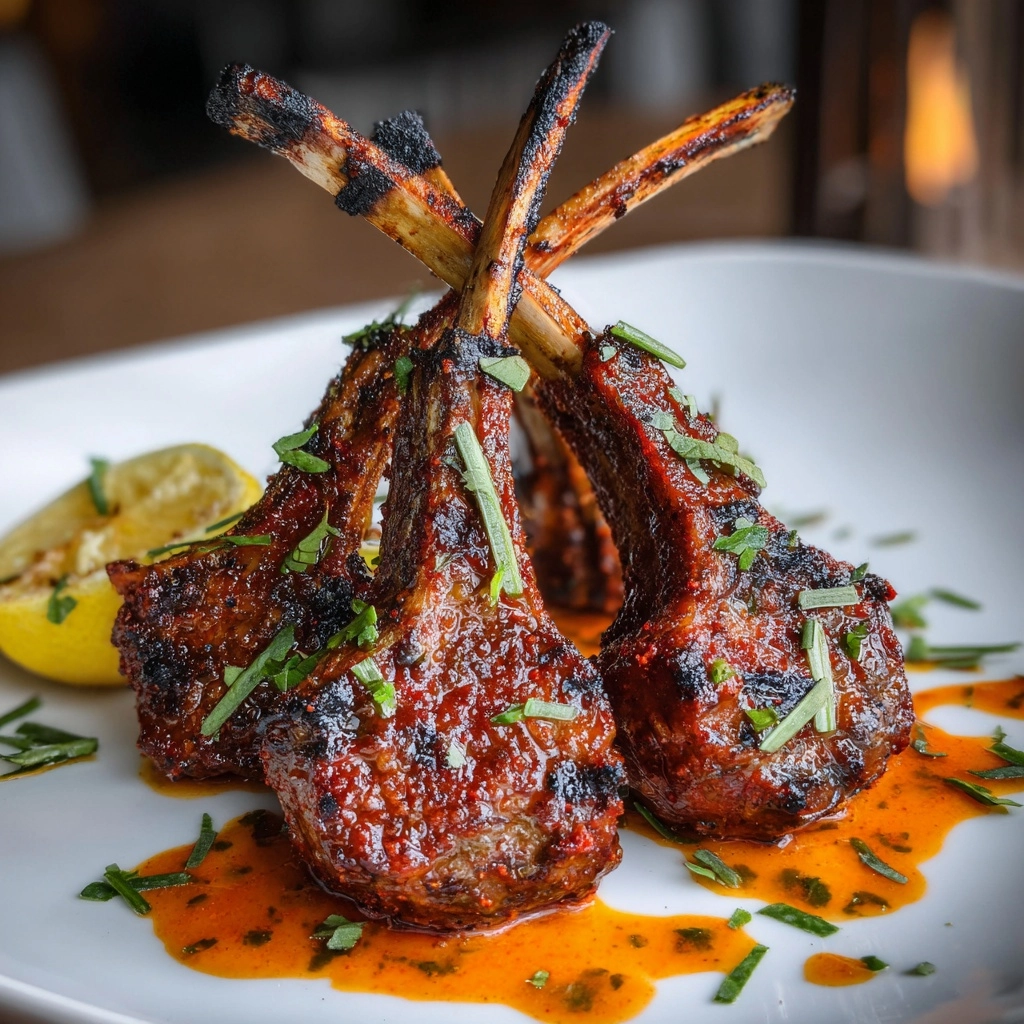 Spicy Indian Lamb Chops Recipe