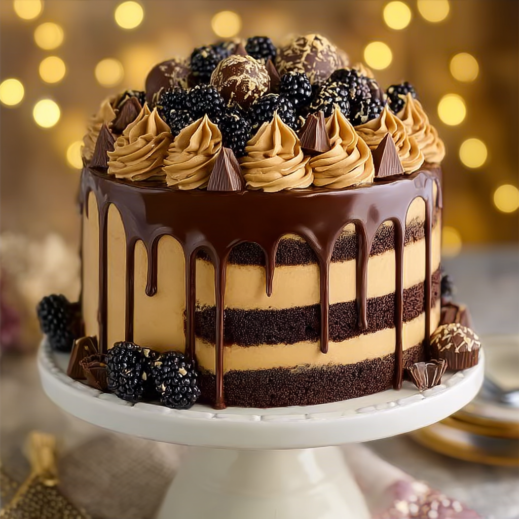 Chocolate Overload Explosion Cake Recipe - Recipe Image