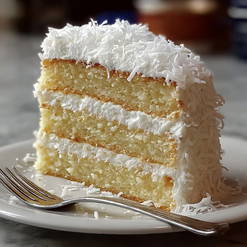 Creamy Coconut Cake Recipe