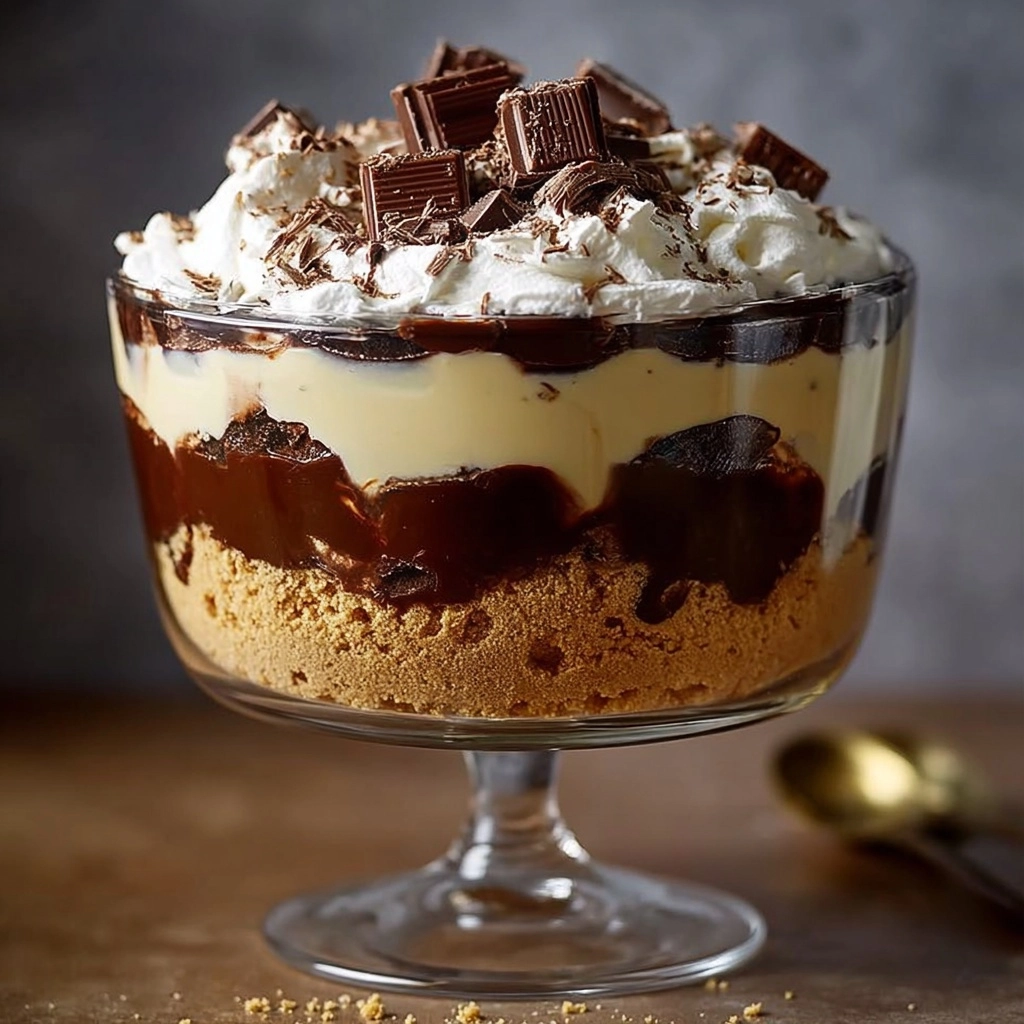 Decadent Baileys Chocolate Cheesecake Trifle Recipe 2 Decadent Baileys Chocolate Cheesecake Trifle Recipe - Recipe Image