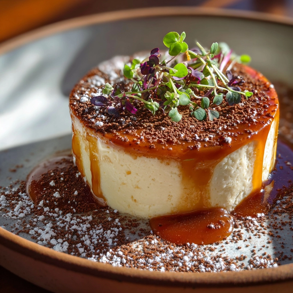 Icy Gochujang & Peach Glazed Burrata Recipe - Recipe Image