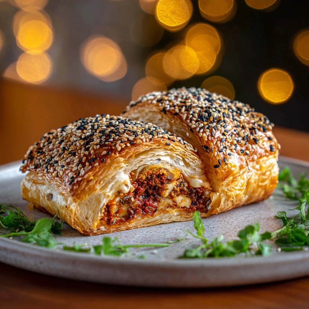The “Molten” Burrata & Nduja Puff Pastry Braid Recipe