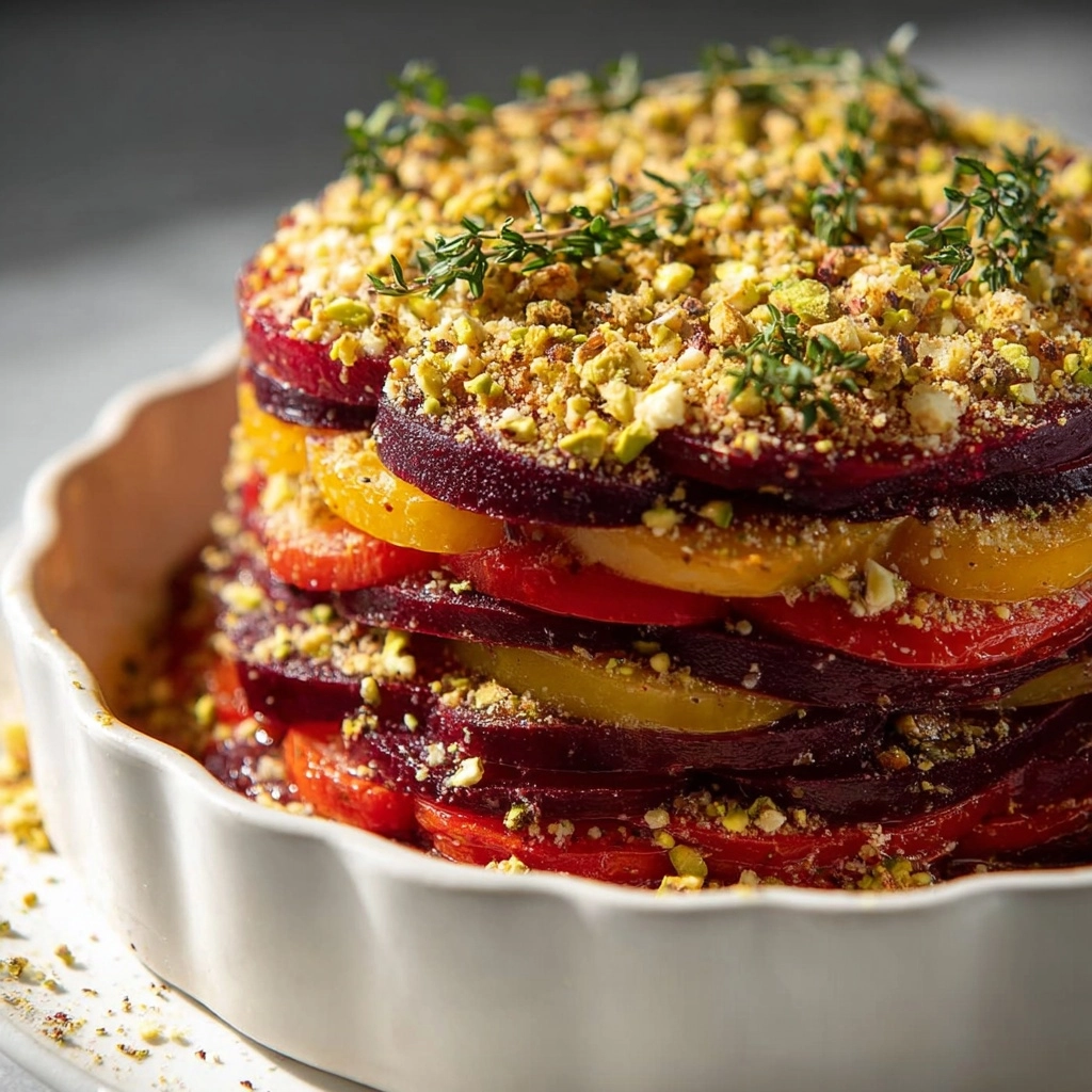 Beet & Feta Elegance in Every Layer Recipe - Recipe Image