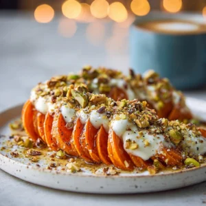 Sweet Potato Elegance with a Fiery Crunch Recipe