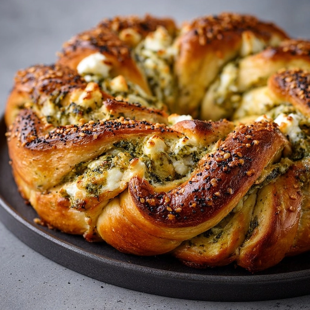 Spinach-Artichoke Pull-Apart Star Bread Recipe 2 Spinach-Artichoke Pull-Apart Star Bread Recipe - Recipe Image