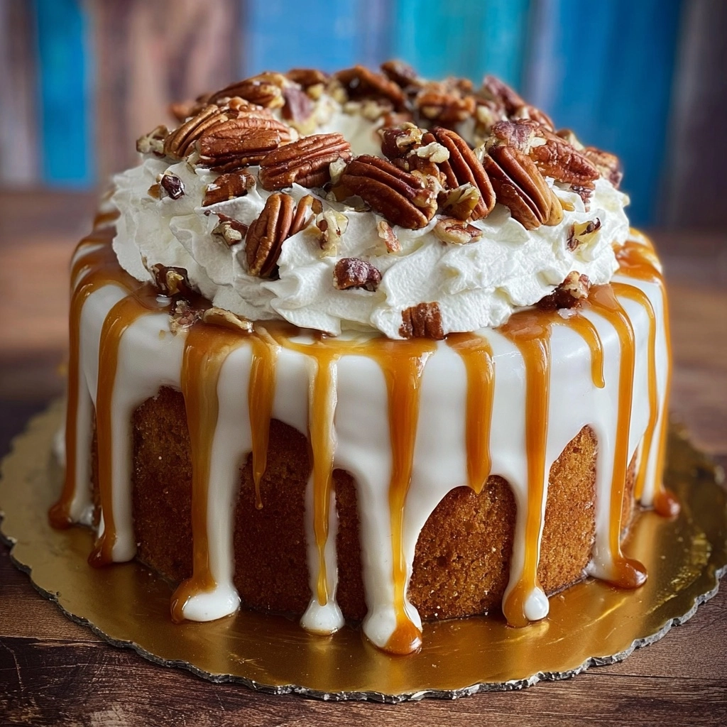 Butter Pecan Pound Cake Recipe
