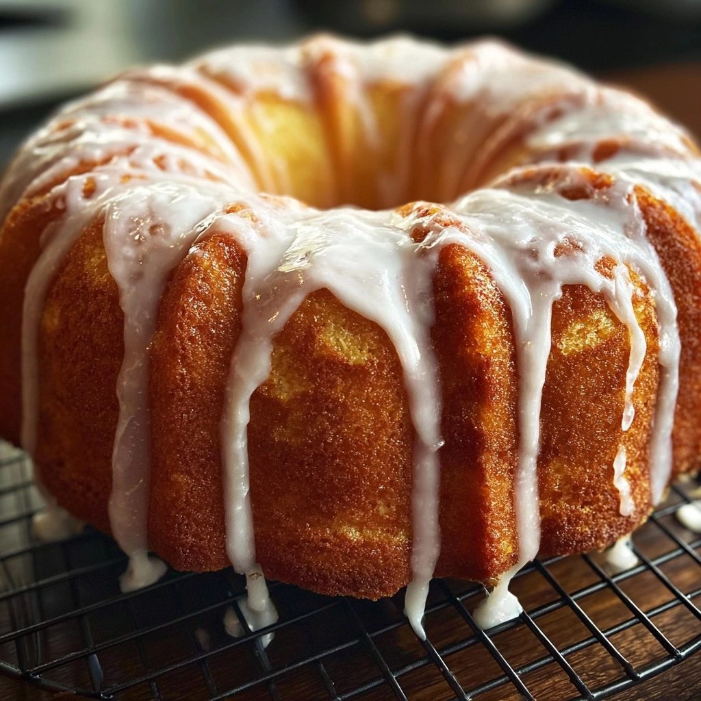 Mile High Lemon Pound Cake Recipe