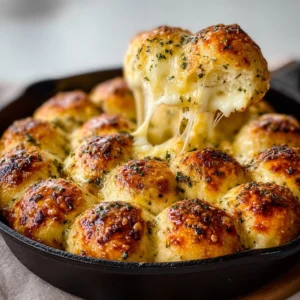 Warm Focaccia Crown with Camembert Dip Center Recipe
