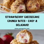 Strawberry Cheesecake Crunch Bites Recipe