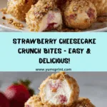 Strawberry Cheesecake Crunch Bites Recipe