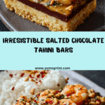 Salted Chocolate Tahini Bars – Nutty & Rich Recipe