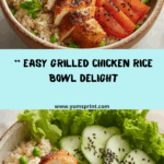Grilled Chicken Rice Bowl Recipe