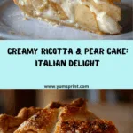 Torta Ricotta e Pere Recipe