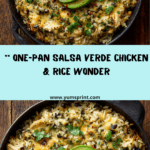 Salsa Verde Chicken & Rice Recipe
