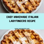 Homemade Italian Ladyfingers Recipe