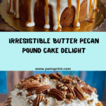 Butter Pecan Pound Cake Recipe