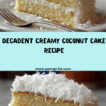 Creamy Coconut Cake Recipe
