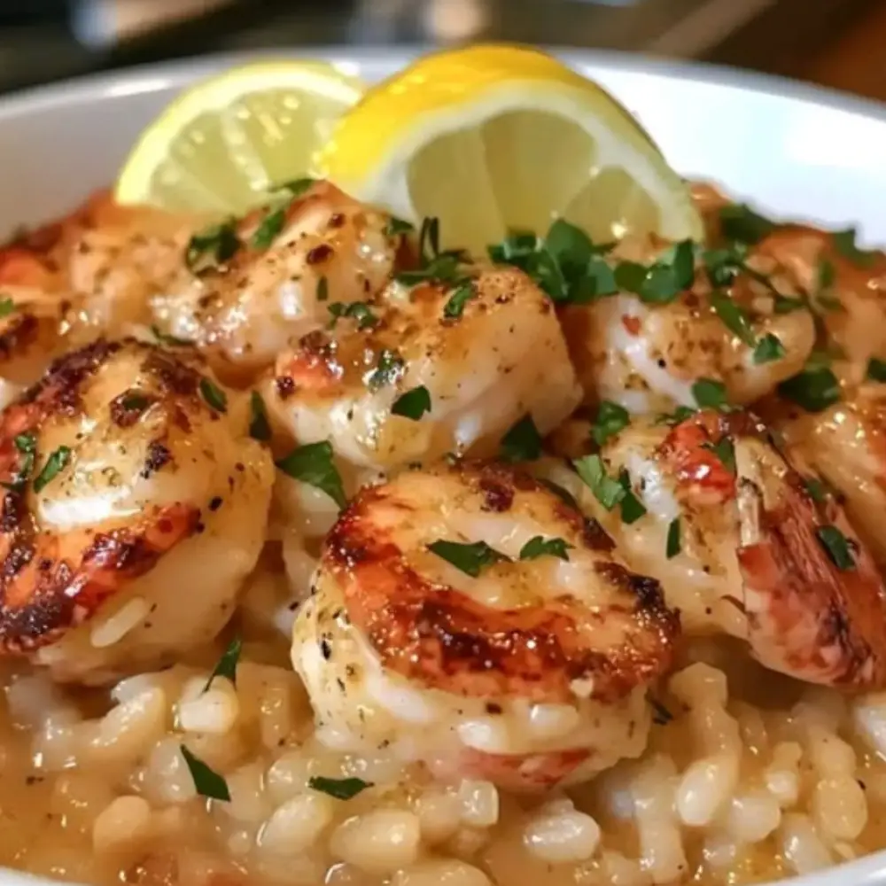 Lemon Butter Lobster Risotto