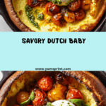 Blistered Tomato & Burrata Savory Dutch Baby Recipe