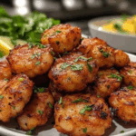 Lemon Chickpea Fritters