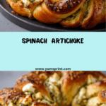 Spinach-Artichoke Pull-Apart Star Bread Recipe