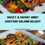 Honey Mustard Glazed Salmon Recipe