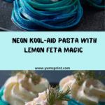 Kool-Aid Chaos Pasta with Lemon Whipped Feta Recipe