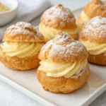 Special Italian Cream Puffs with Custard Filling