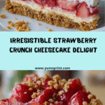 Strawberry Crunch Cheesecake Recipe