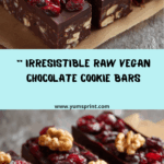 Chocolate Hazelnut Shortbread Bars Recipe