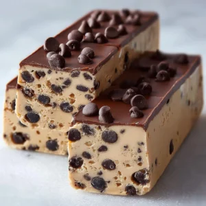 Chocolate Chip Cookie Dough Bars Recipe