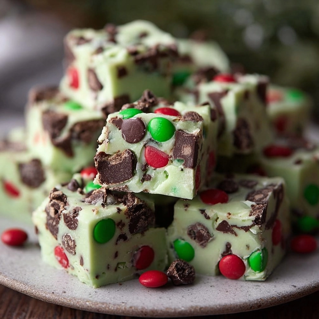 Mint Chocolate Holiday Fudge Recipe 2 Mint Chocolate Holiday Fudge Recipe - Recipe Image