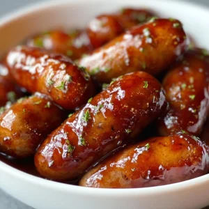 Honey Glazed Sausages Recipe