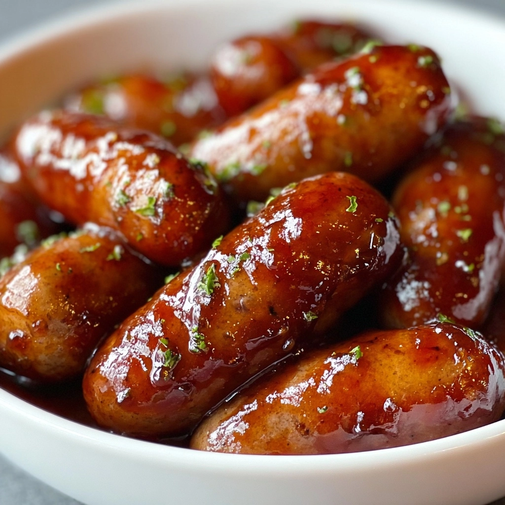 Honey Glazed Sausages Recipe