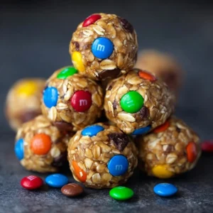 Energy Bites with M&M's Recipe