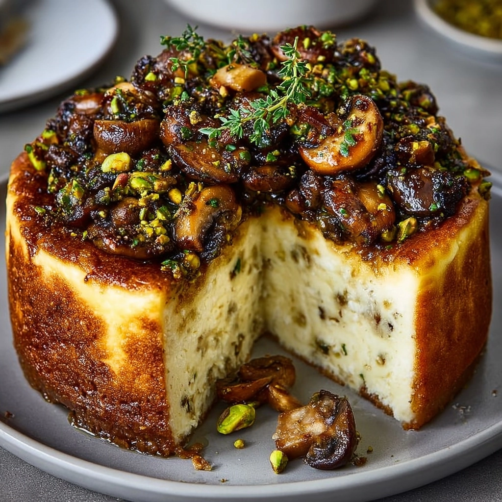 room Cheesecake with Feta-Parmesan Crust Recipe
