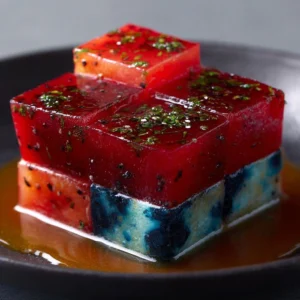 Kool-Aid Color Shock Feta Cubes in Olive Oil Recipe