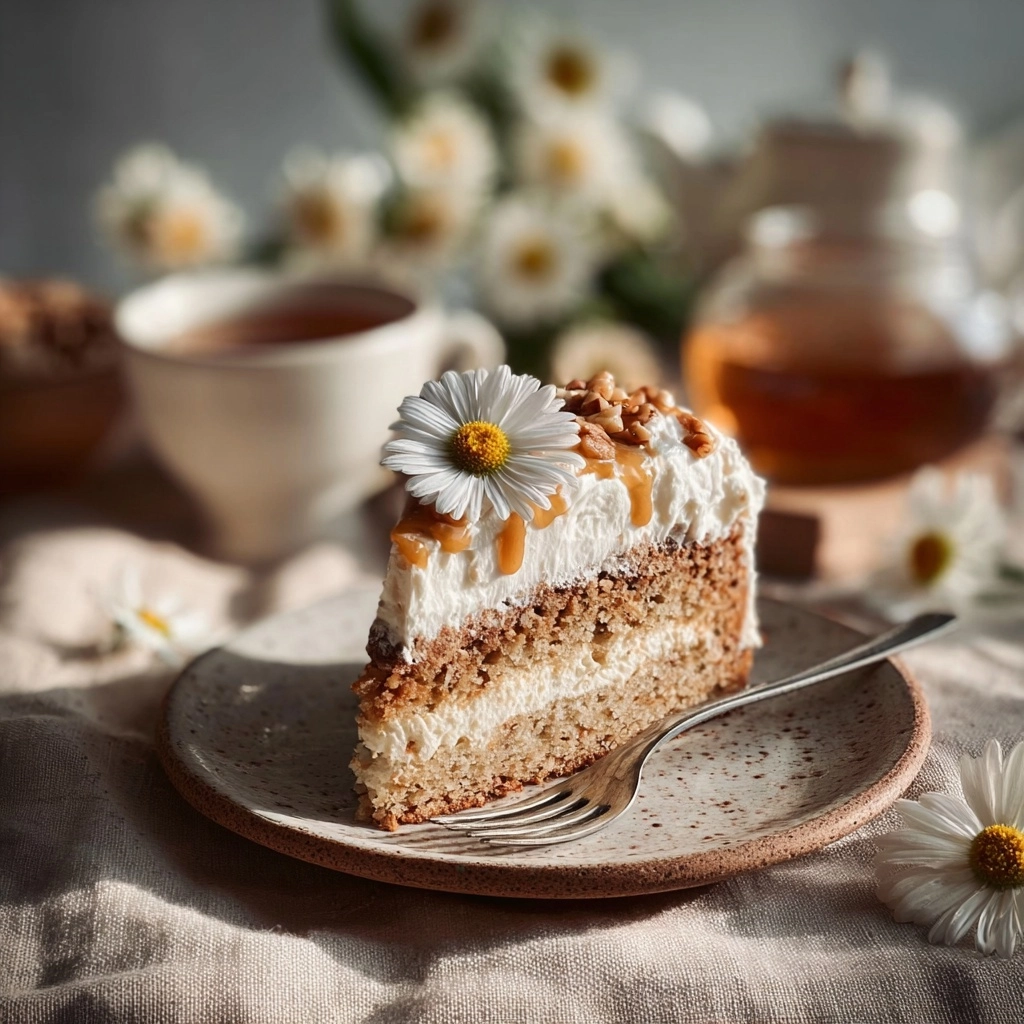 Cozy Spiced Lazy Day Oatmeal Cake with Coconut Topping Recipe