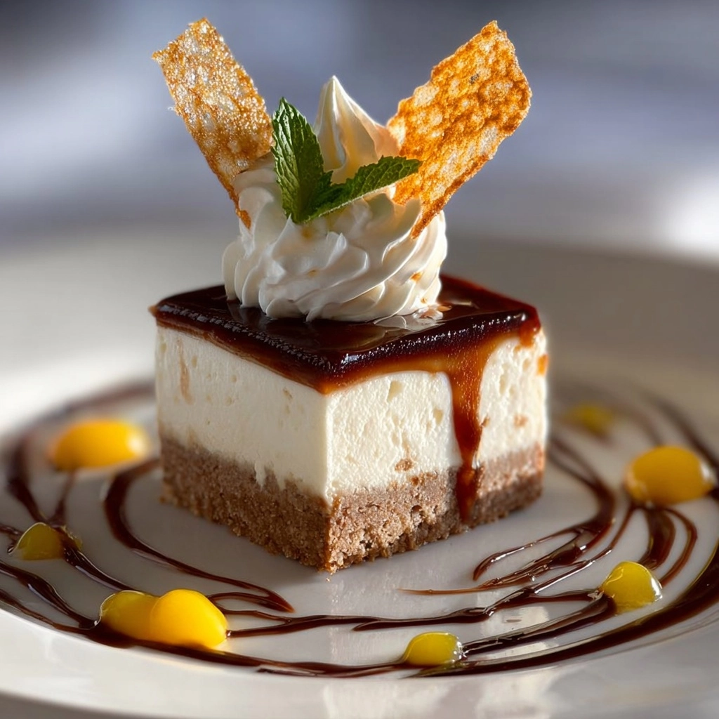 Creamy Espresso-Infused Chocolate Cheesecake Delight Recipe