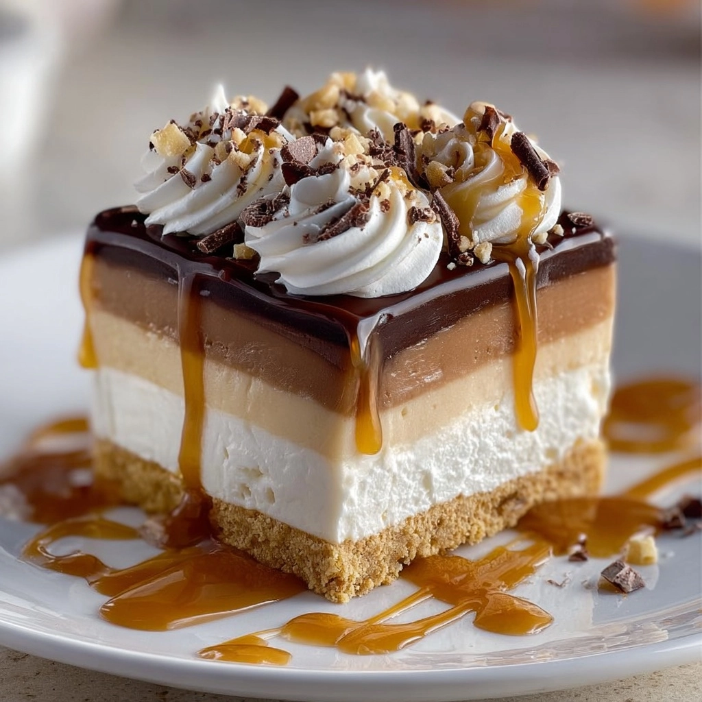 Creamy Peanut Butter Chocolate Lush Delight Recipe