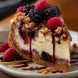 Peanut Butter & Jam Cheesecake Recipe
