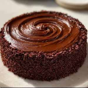 Rich Chocolate custard cake recipe