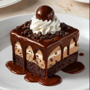 Decadent Chocolate Fudge Layer Cake Recipe