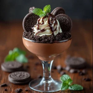 Oreo Chocolate Mousse Cups Recipe