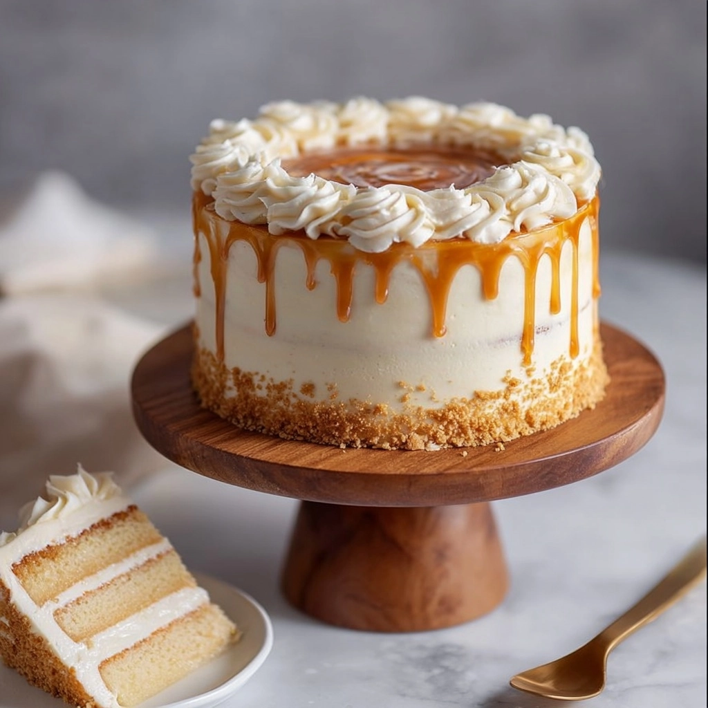 Caramel Cake Recipe - Recipe Image
