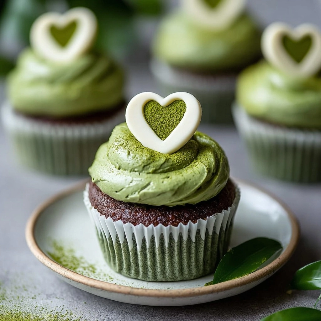 Matcha Green Tea Cupcakes Recipe