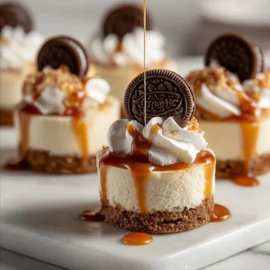 Mini Caramel Cheesecakes Recipe